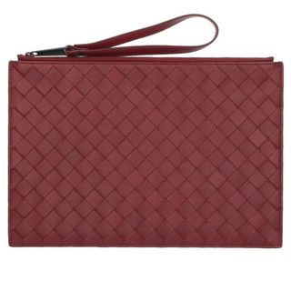 ボッテガヴェネタ(Bottega Veneta)のボッテガヴェネタ レザーイントレチャートクラッチバッグ メンズ(バッグ)