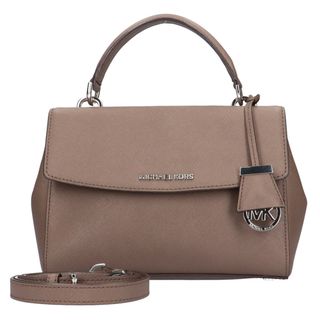 マイケルコース(Michael Kors)のマイケルコース Michael Kors ショルダーバッグ レザー グレー レディース中古(ショルダーバッグ)