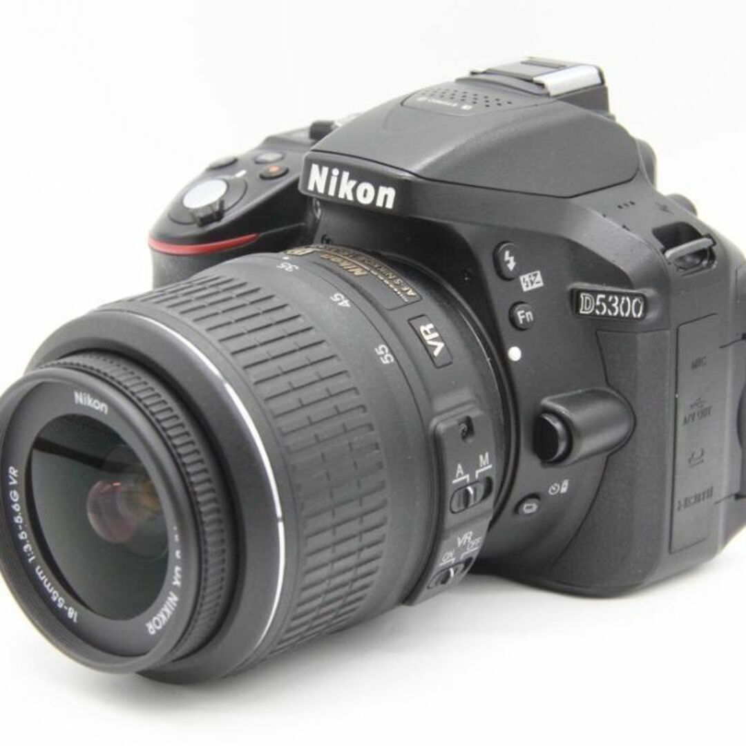 Nikon(ニコン)の✨高画質＆カンタン操作✨Nikon ニコン D5300 ダブルズームセット スマホ/家電/カメラのカメラ(コンパクトデジタルカメラ)の商品写真