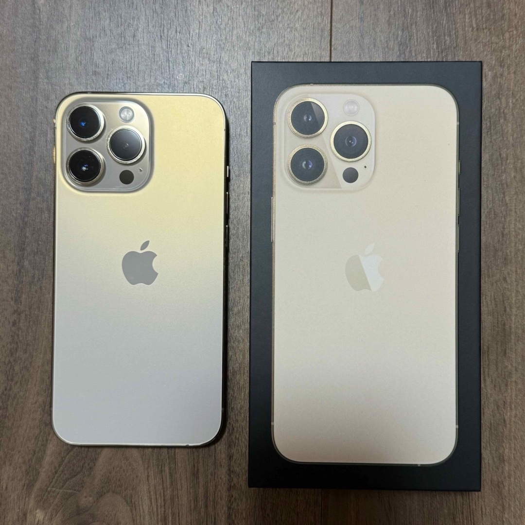 美品】iPhone 13 Pro ゴールド 256 GB SIMフリー 美品】iPhone 13 Pro ゴールド 256 GB SIMフリー