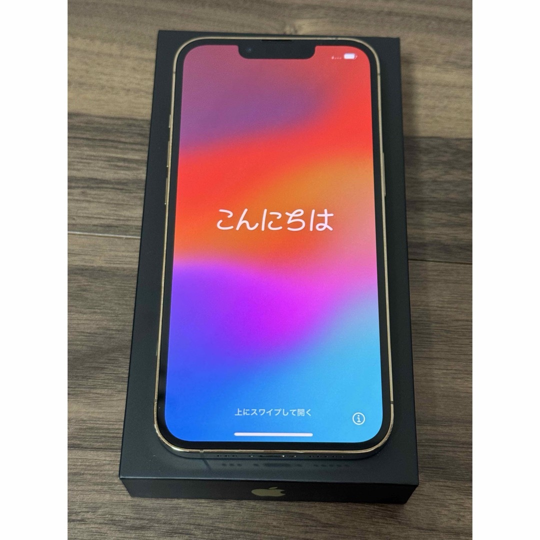 美品】iPhone 13 Pro ゴールド 256 GB SIMフリー 美品】iPhone 13 Pro ゴールド 256 GB SIMフリー