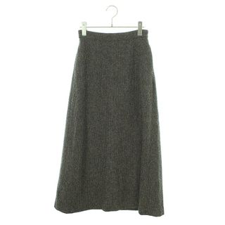 オーラリー(AURALEE)のオーラリー  22AW  A22AS04DT WOOL HAIRLINE LIGHT TWEED SKIRT ウールヘアラインライトツイードスカート レディース 0(ひざ丈スカート)