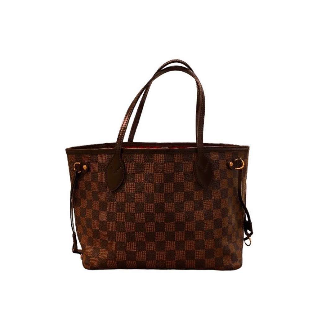 約13cm開閉式ルイ・ヴィトン LOUIS VUITTON ネヴァーフルPM N51109 ダミエ ダミエ・キャンバス/レザー レディース トートバッグ