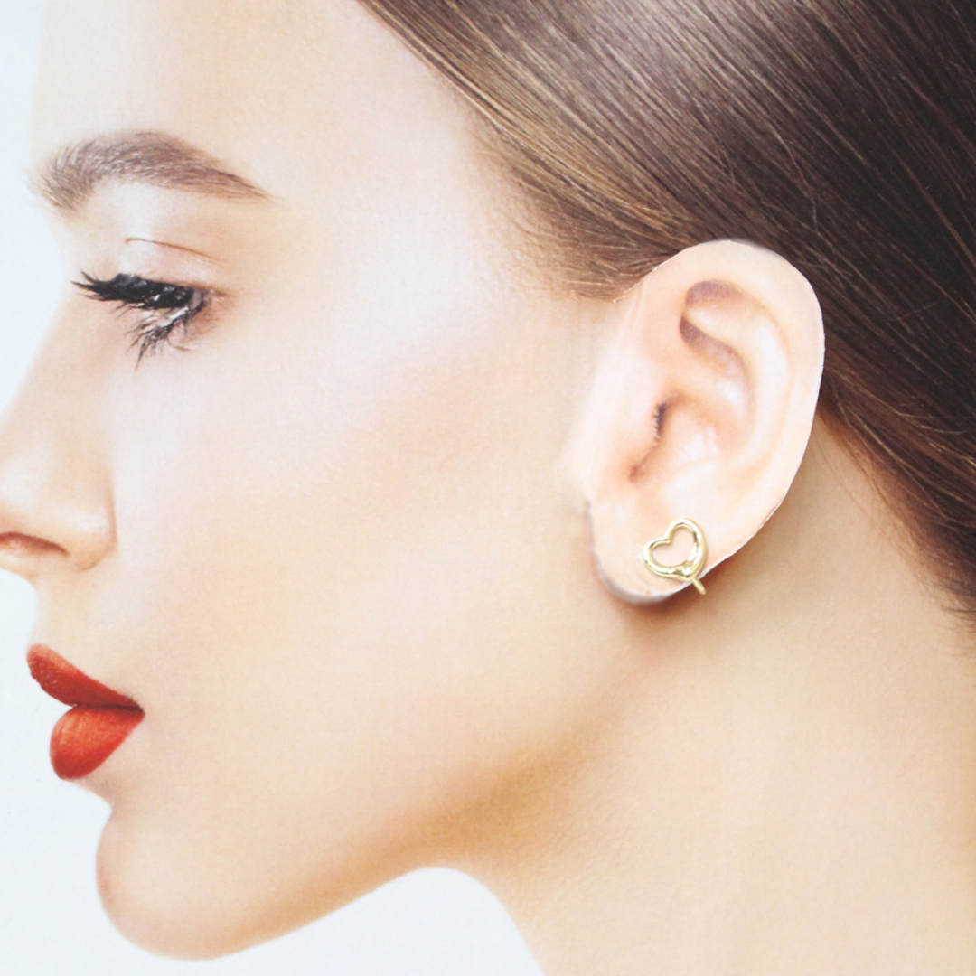 Tiffany & Co. ティファニー オープンハートピアス イエローゴールド Tiffany & Co. ティファニー オープンハートピアス イエローゴールド