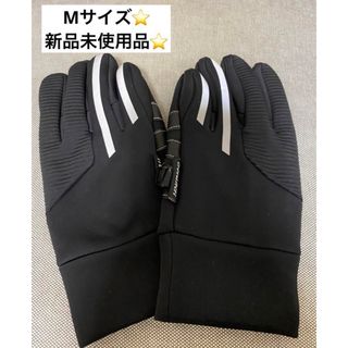 アウトドアグローブ　黒　Mサイズ　新品未使用品(手袋)