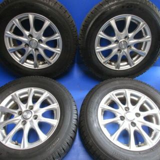 ユ）ジョーカー14+　185/70R14スタッドレス　フリード　E12ノート(タイヤ・ホイールセット)