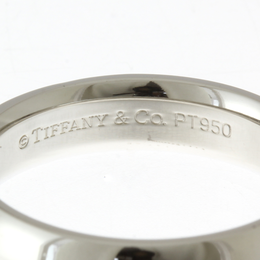 Tiffany & Co.(ティファニー)のティファニー TIFFANY&Co. ナイフエッジ リング 指輪 14号 Pt950プラチナ レディース 中古 レディースのアクセサリー(リング(指輪))の商品写真