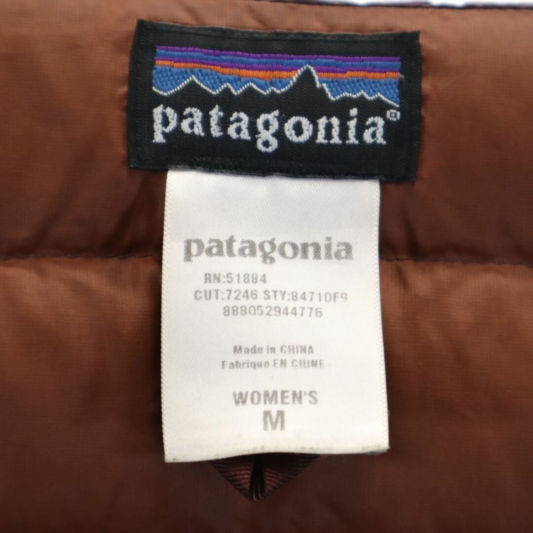 patagonia(パタゴニア)のパタゴニア アウトドア ダウンジャケット M ブラウン系 patagonia レディース 古着 【240116】 レディースのジャケット/アウター(ダウンジャケット)の商品写真