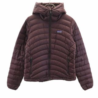 パタゴニア(patagonia)のパタゴニア アウトドア ダウンジャケット M ブラウン系 patagonia レディース 古着 【240116】(ダウンジャケット)