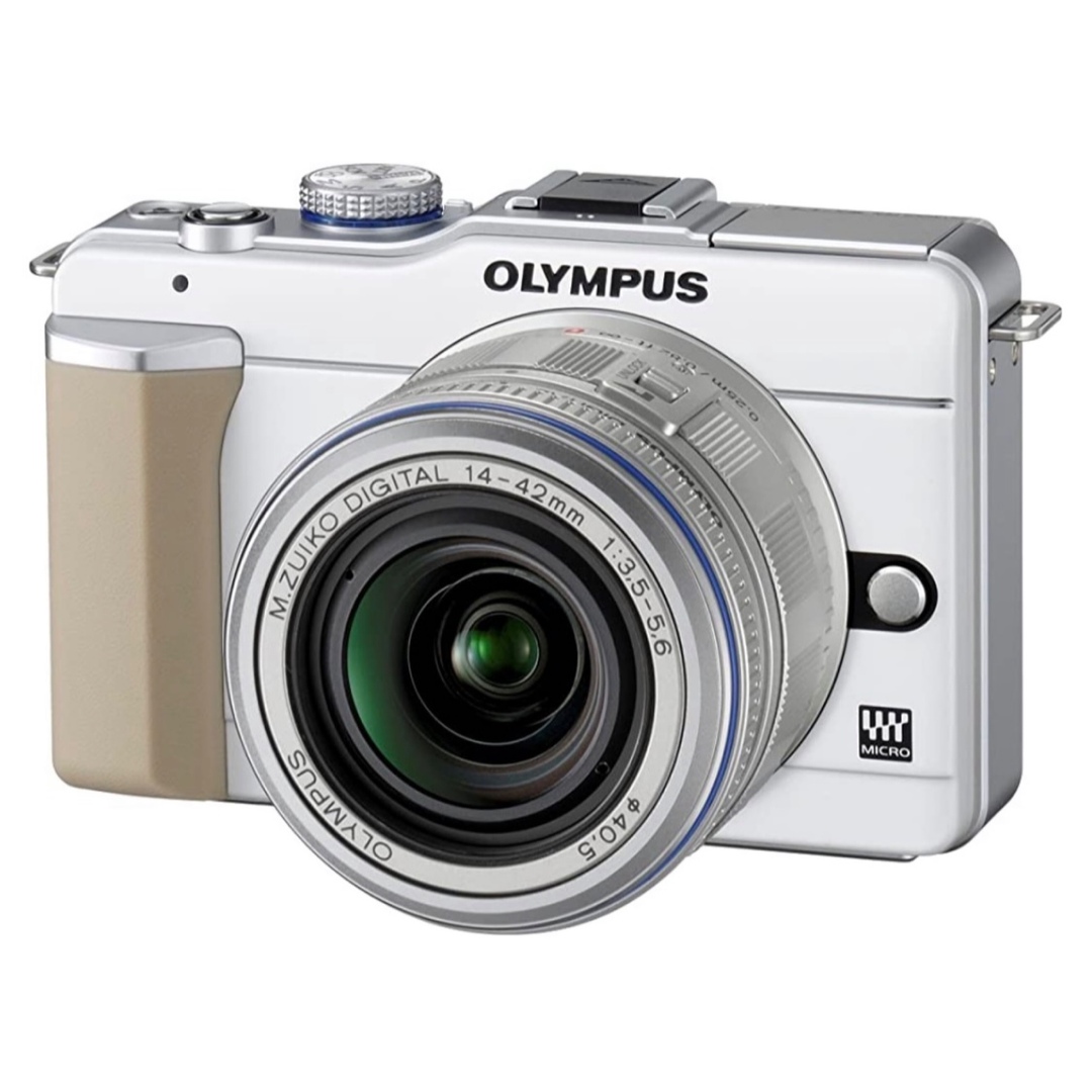 【専用出品】オリンパス　OLYMPUS PEN E-PL1 ミラーレス  カメラホワイト付属品