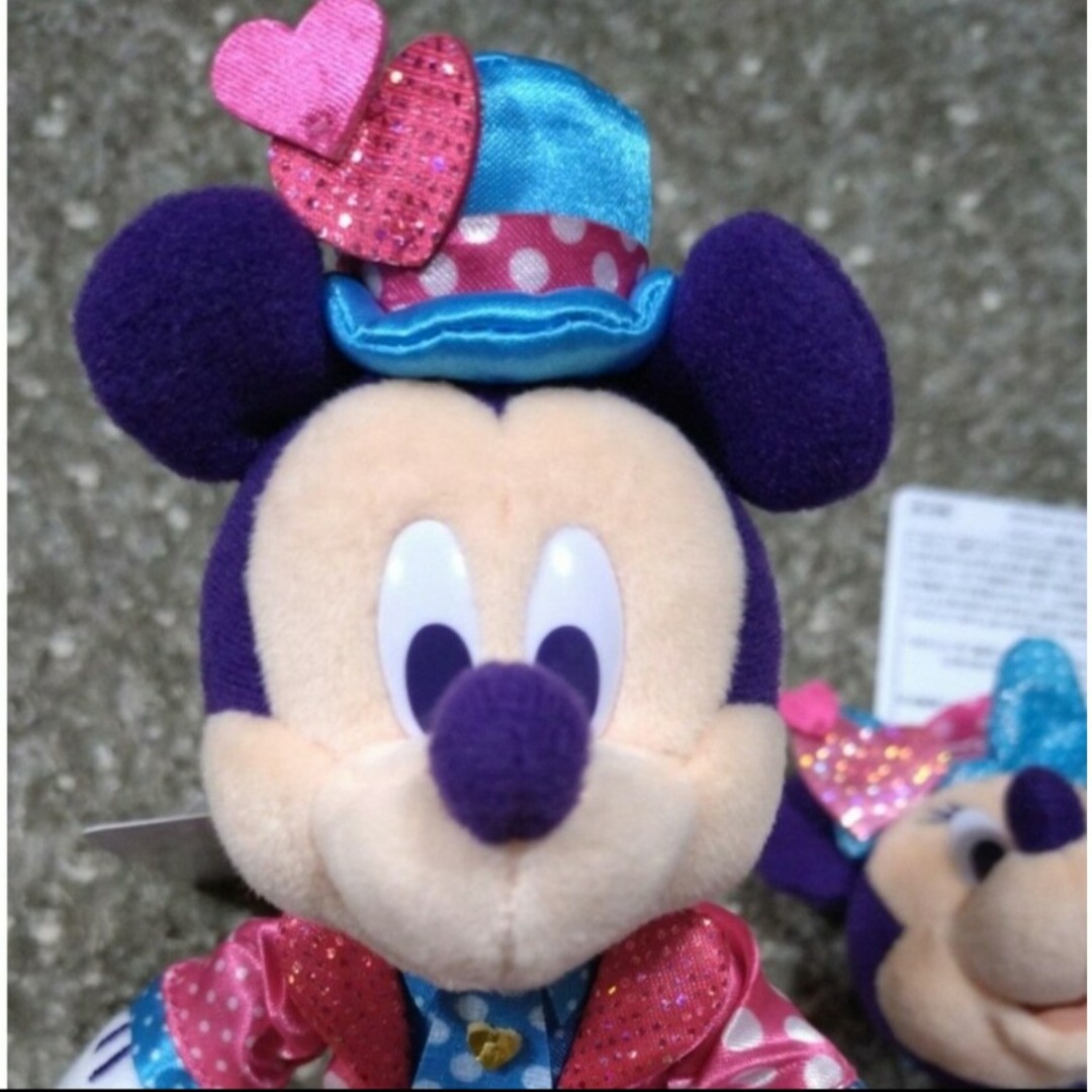 ミッキーマウス(ミッキーマウス)のミニーのファンダーランド☆パルパルーザ☆ミッキーマウスぬいぐるみバッジ エンタメ/ホビーのおもちゃ/ぬいぐるみ(キャラクターグッズ)の商品写真