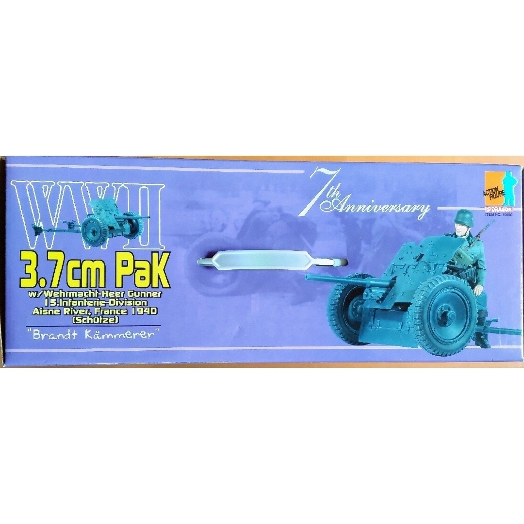 DRAGON(ドラゴン)の新品ドラゴン1/6フィギア WWII 3.7cm Pak36対戦車砲と砲兵セット エンタメ/ホビーのフィギュア(ミリタリー)の商品写真