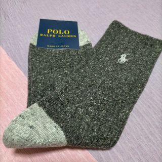 ポロラルフローレン(POLO RALPH LAUREN)のRALPH LAUREN　ラルフローレン　レディースソックス　２３ー２４　新品(ソックス)