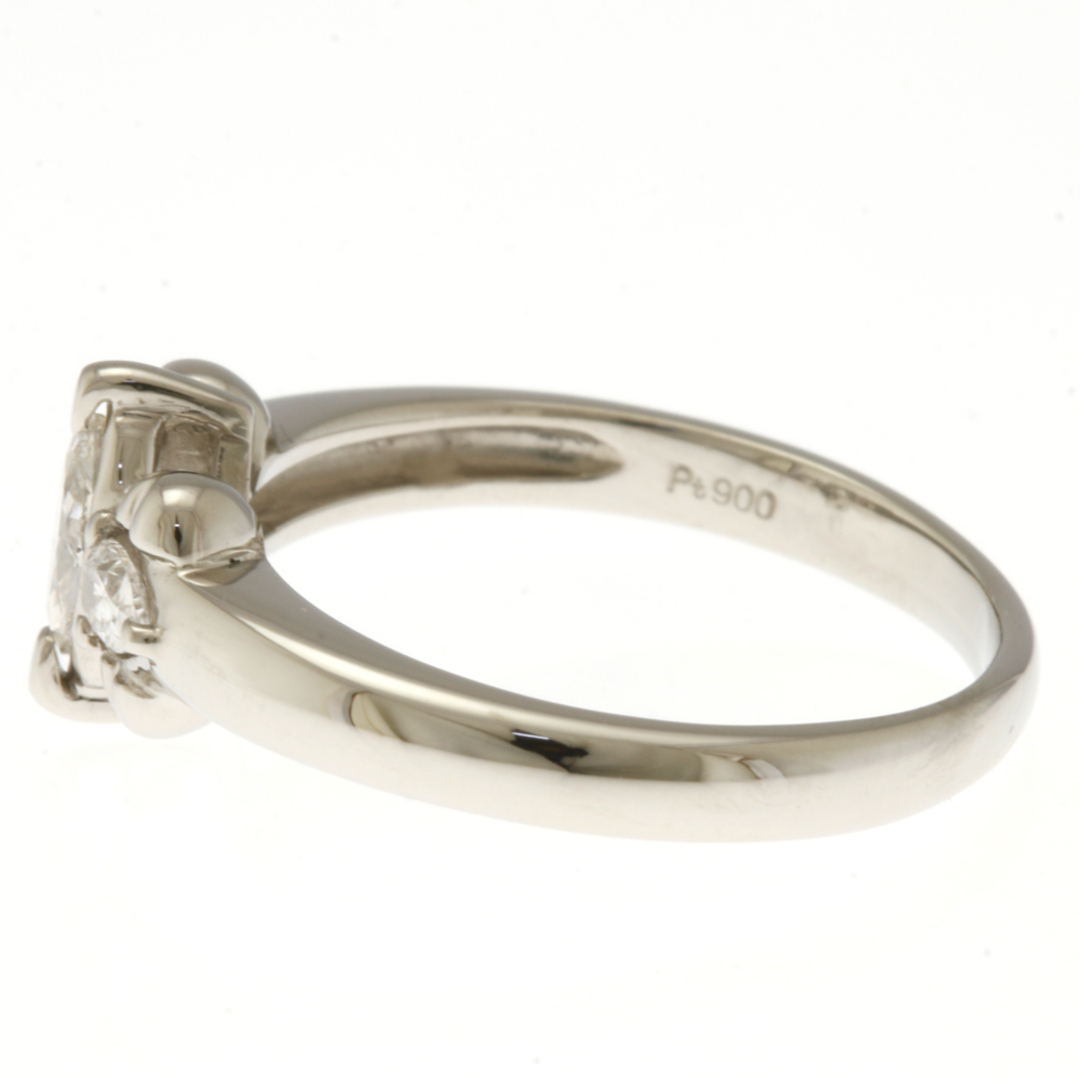 リング 指輪 12.5号 Pt900プラチナ ダイヤモンド 0.33ct/0.18ct レディースレディースカラー