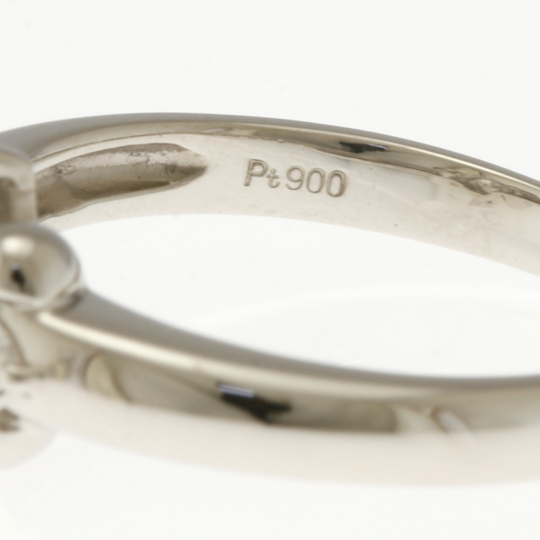 リング 指輪 12.5号 Pt900プラチナ ダイヤモンド 0.33ct/0.18ct レディースレディースカラー