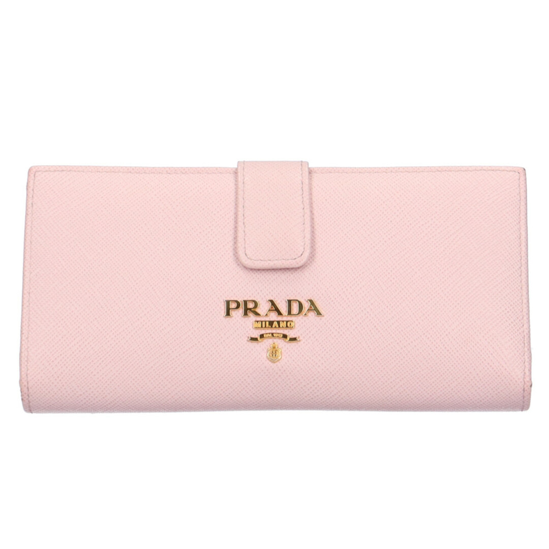 PRADA(プラダ)のプラダ PRADA サフィアーノ 長財布 レザー レディース 中古 レディースのファッション小物(財布)の商品写真