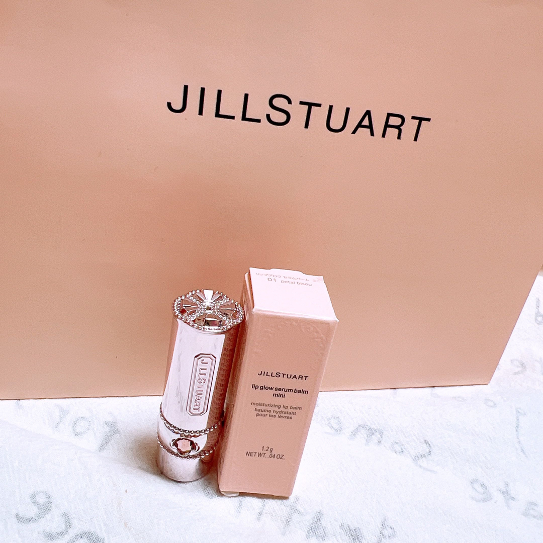 JILLSTUART(ジルスチュアート)のジルスチュアート　リップグロウ　セラムバーム　ミニ コスメ/美容のスキンケア/基礎化粧品(リップケア/リップクリーム)の商品写真