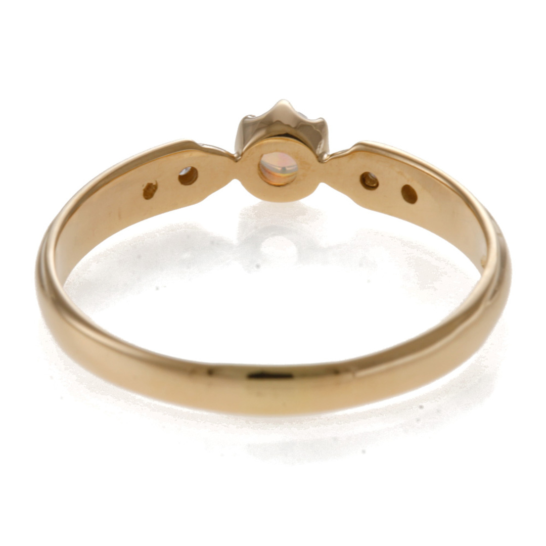 4℃(ヨンドシー)のヨンドシー 4℃ リング 指輪 11号 18金 K18イエローゴールド オパール レディース 中古 レディースのアクセサリー(リング(指輪))の商品写真