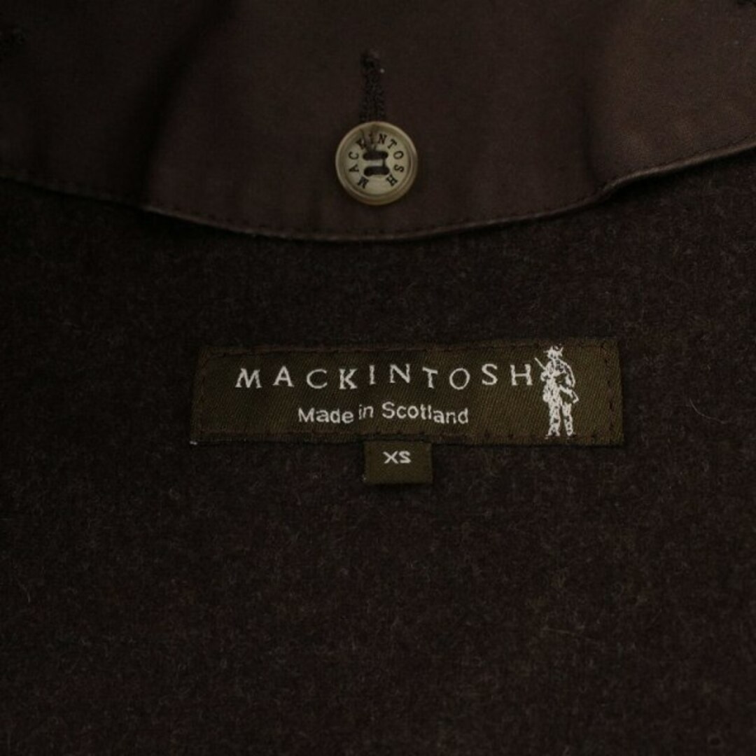 MACKINTOSH(マッキントッシュ)のMACKINTOSH ステンカラーコート ゴム引き ロング XS 茶 ブラウン メンズのジャケット/アウター(ステンカラーコート)の商品写真