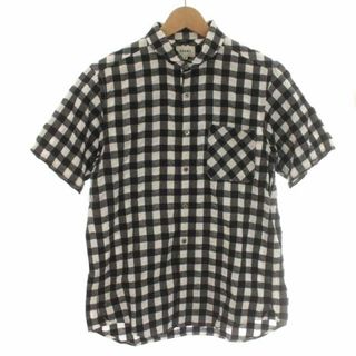 ビームス(BEAMS)のBEAMS JAPANESE FABRIC カジュアルシャツ チェック 黒 白(シャツ)