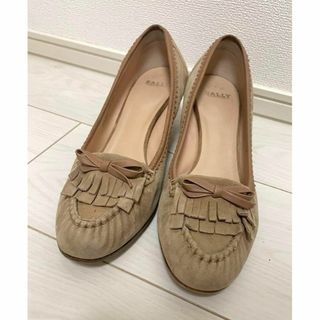 Bally - BALLY バリー モカシンローファー ベージュ レディース 23.5cm