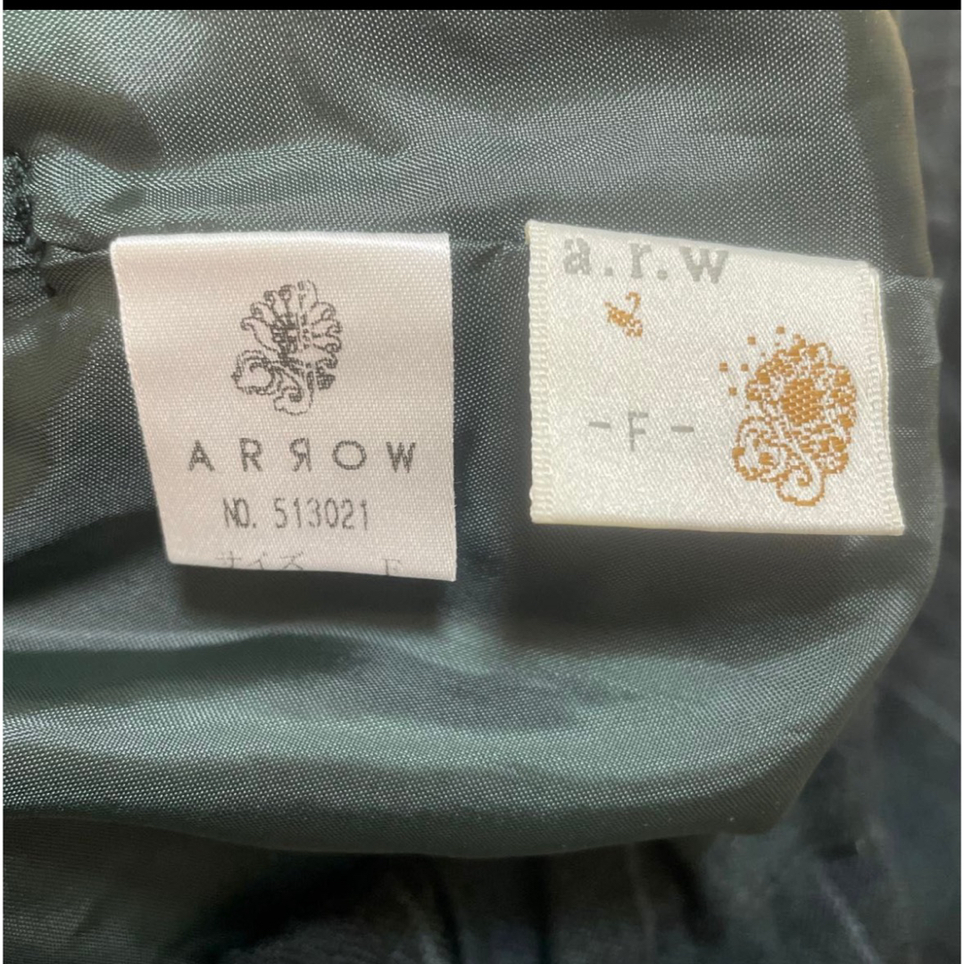 a.r.w ARROWフリルチェック柄スカート レディースのスカート(ひざ丈スカート)の商品写真