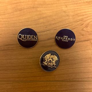 クイーン(Queen)のQUEEN + Adam Lambert 2020 来日  ピンバッジ(ミュージシャン)