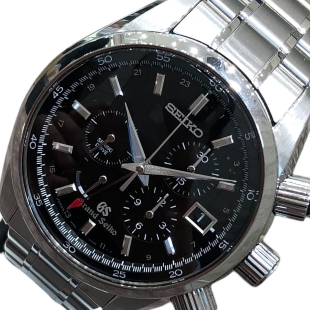 セイコー SEIKO グランドセイコー　スプリングドライブ クロノグラフ GMT SBGC003 SS メンズ 腕時計時計
