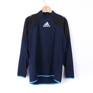 アディダス(adidas)のアディダス 長袖 Tシャツ ピステ 大きいサイズ スポーツウエア トップス メンズ Oサイズ ネイビー adidas(Tシャツ/カットソー(七分/長袖))