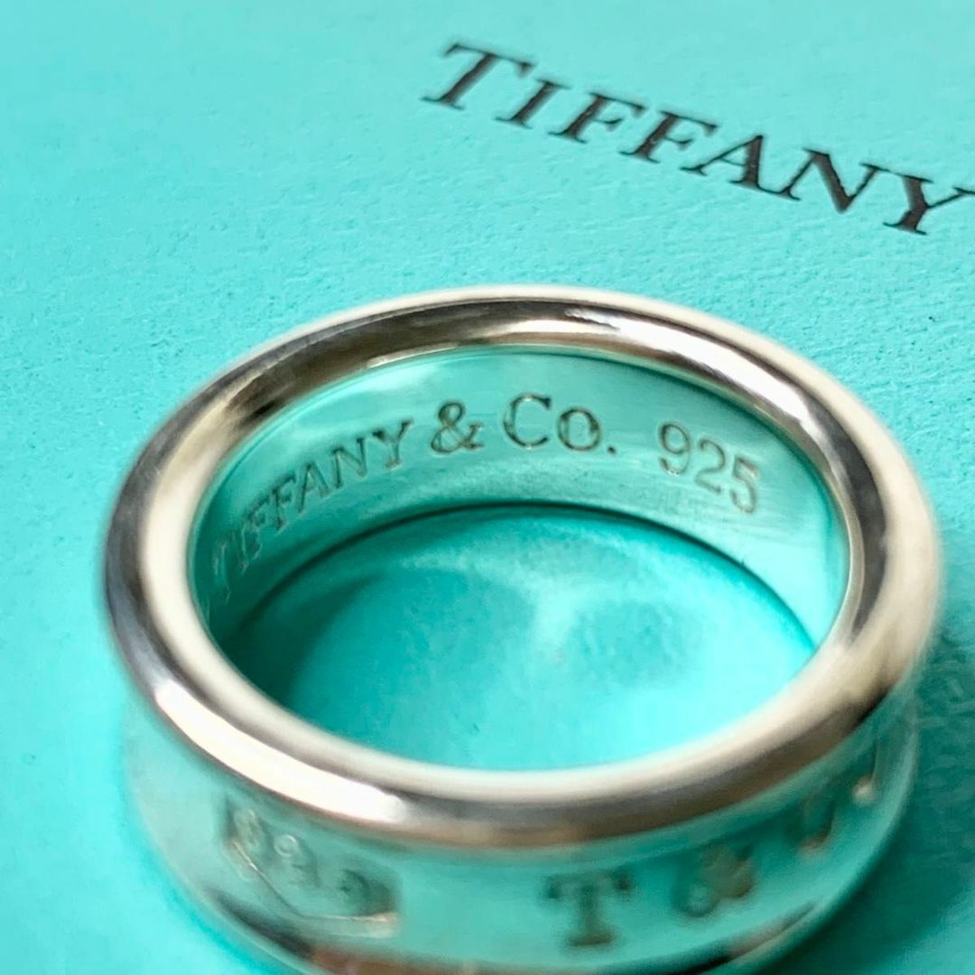 アクセサリーTIFFANY&Co. ティファニー ナローリング 1837 良品 bb1