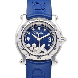 ショパール(Chopard)のショパール Chopard ハッピースポーツ 腕時計 時計 ステンレススチール 8245 クオーツ レディース 1年保証 中古(腕時計)
