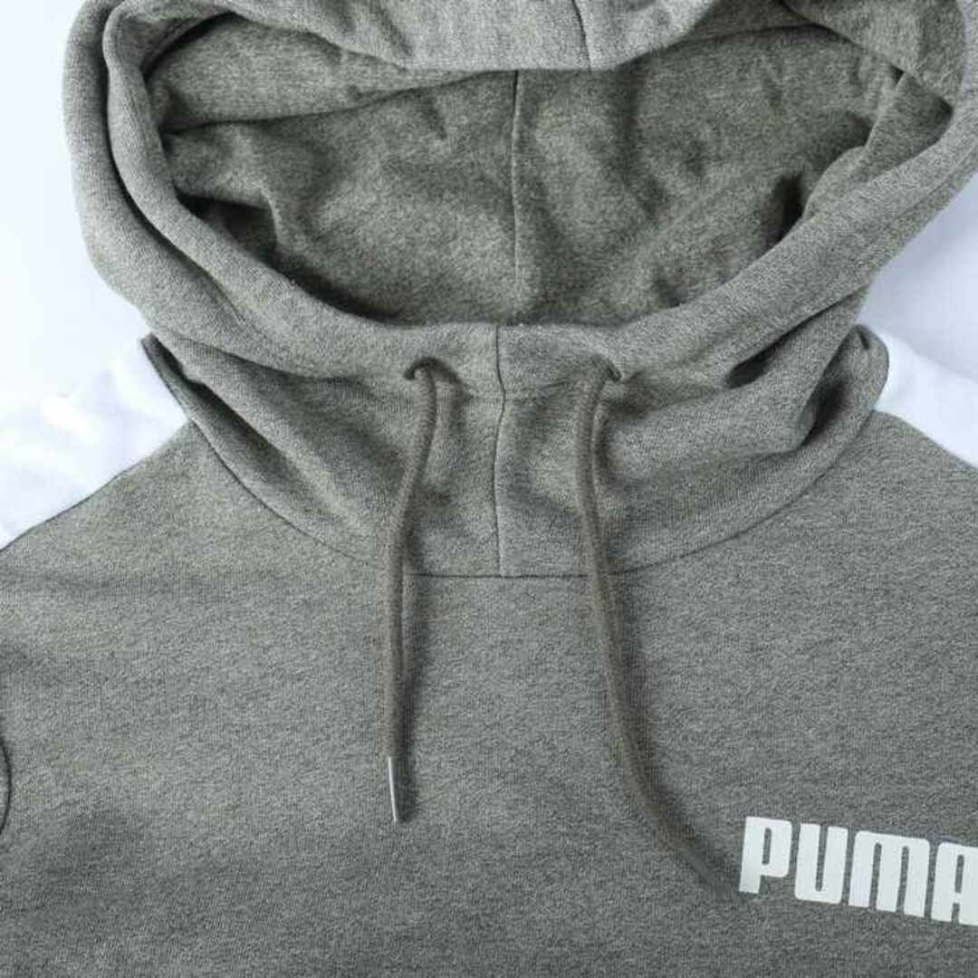 PUMA(プーマ)のプーマ パーカー 長袖 スウェット スエット スポーツウエア トップス レディース XSサイズ グレー PUMA レディースのトップス(パーカー)の商品写真