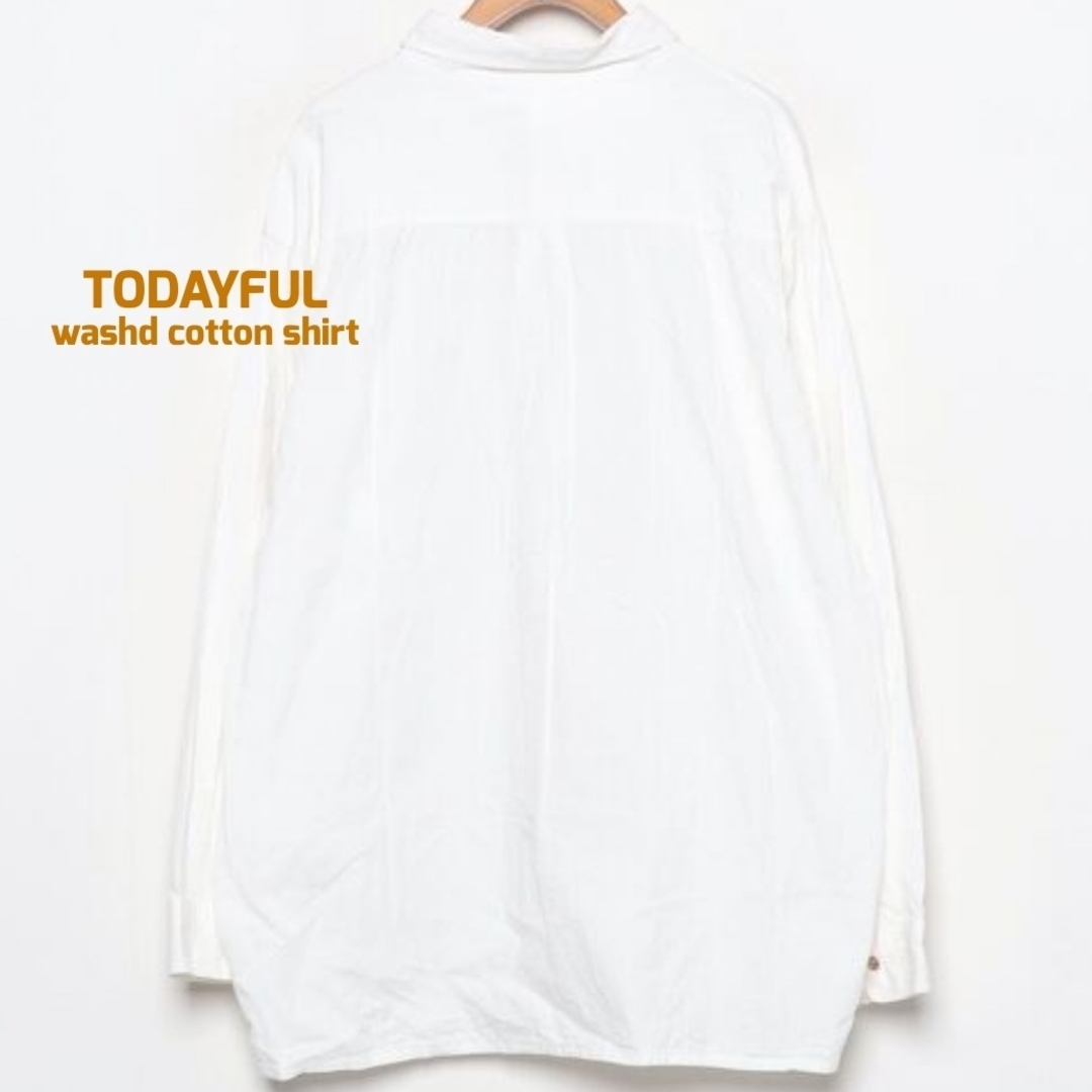 TODAYFUL Washed Cotton Shirts コットンシャツ