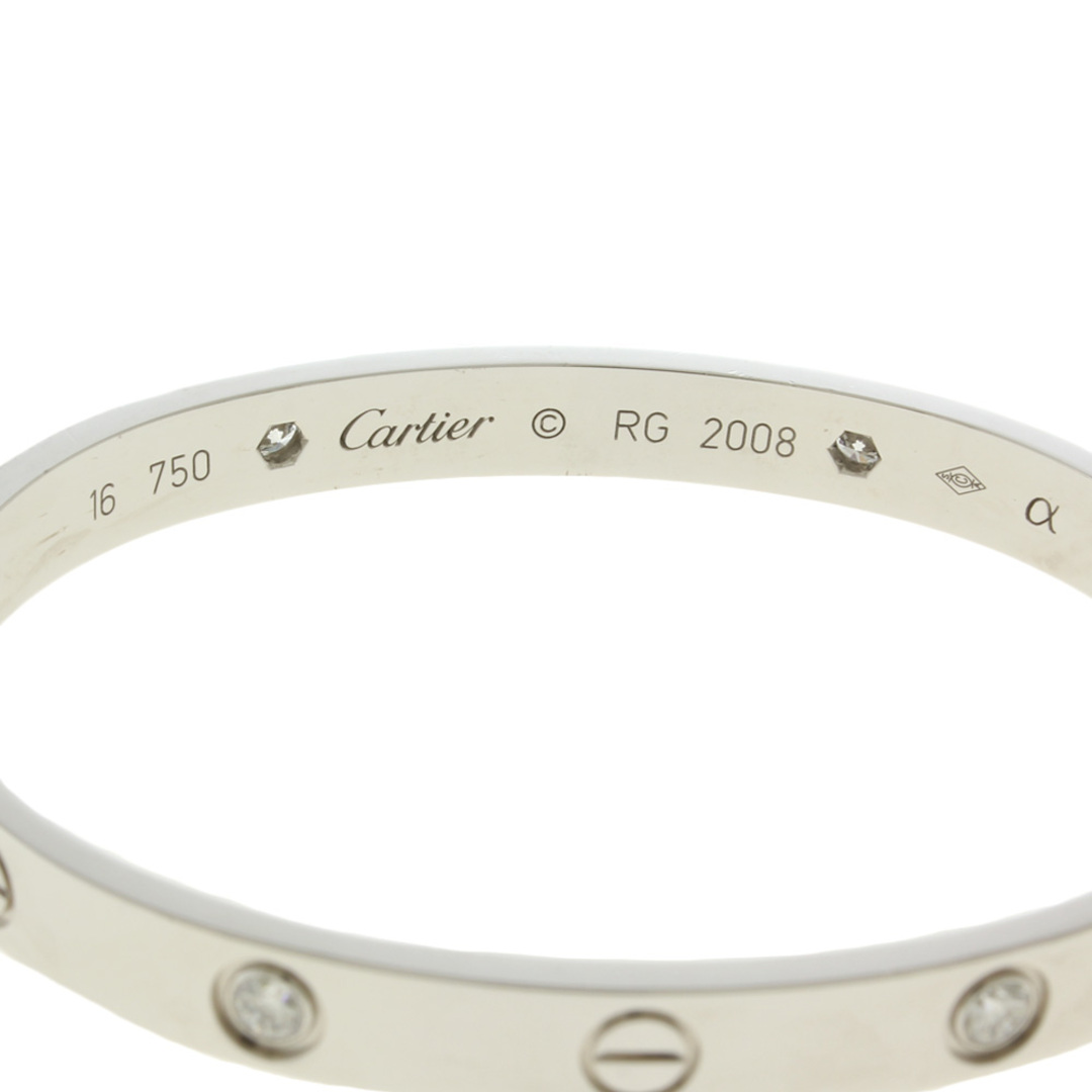 カルティエ CARTIER ブレス/K18PG/ラブブレス/フルダイヤ/