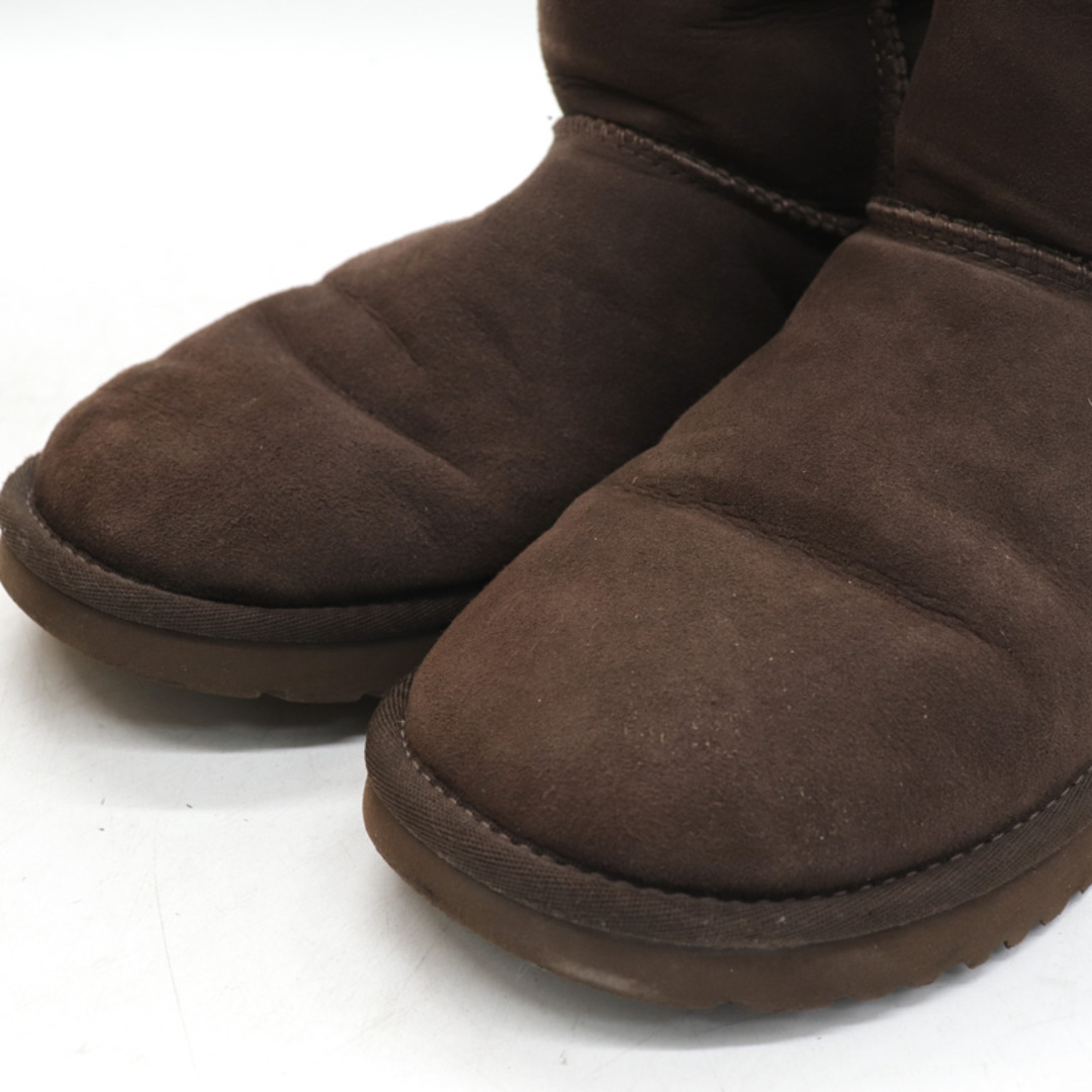 UGG(アグ)のアグ ロングブーツ N5815 本革 ムートン ボア 靴 シューズ レディース 24cmサイズ ブラウン UGG レディースの靴/シューズ(ブーツ)の商品写真