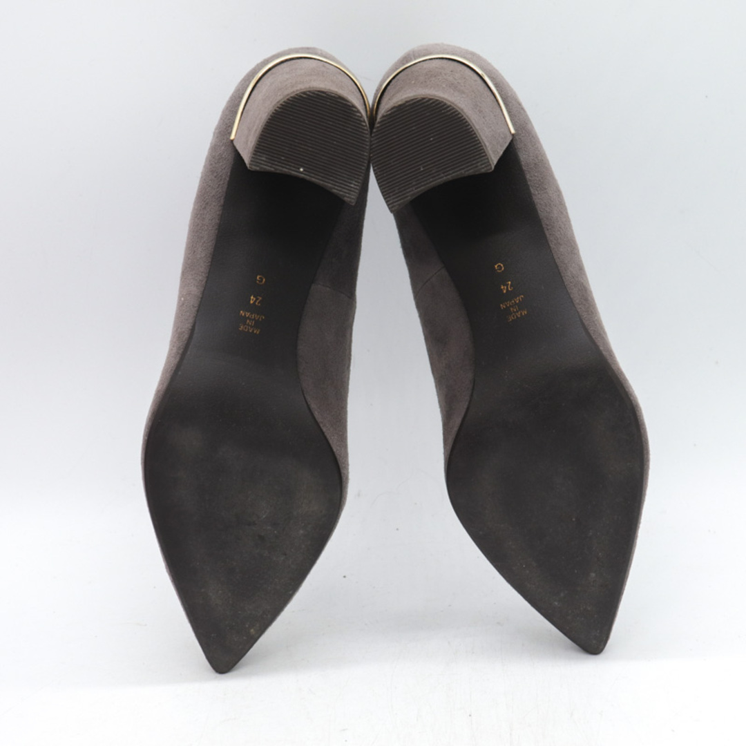 DIANA(ダイアナ)のダイアナ パンプス スウェード 靴 シューズ 日本製 レディース 24cmサイズ グレー DIANA レディースの靴/シューズ(ハイヒール/パンプス)の商品写真