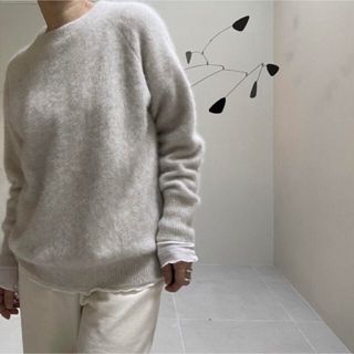 アギュー(ARGUE)のargue  BlueFox&FineLambsWool Knit(ニット/セーター)