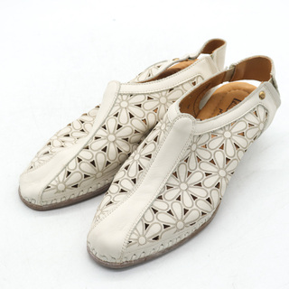 ピコリノス サンダル ストラップ 靴 シューズ 白 レディース 37サイズ ホワイト PIKOLINOS(サンダル)