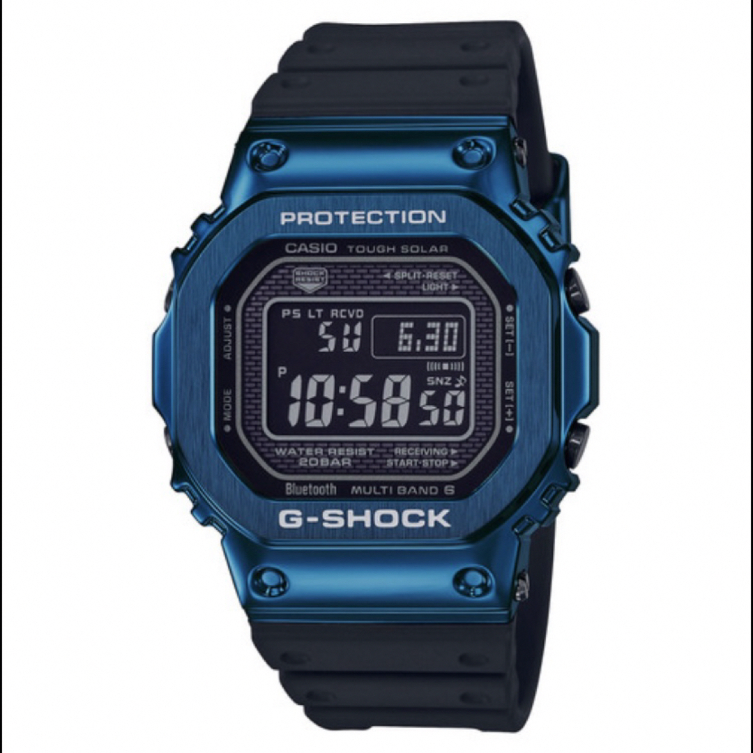美品 Gショック GMW-B5000G-2JF（ブルー）時計