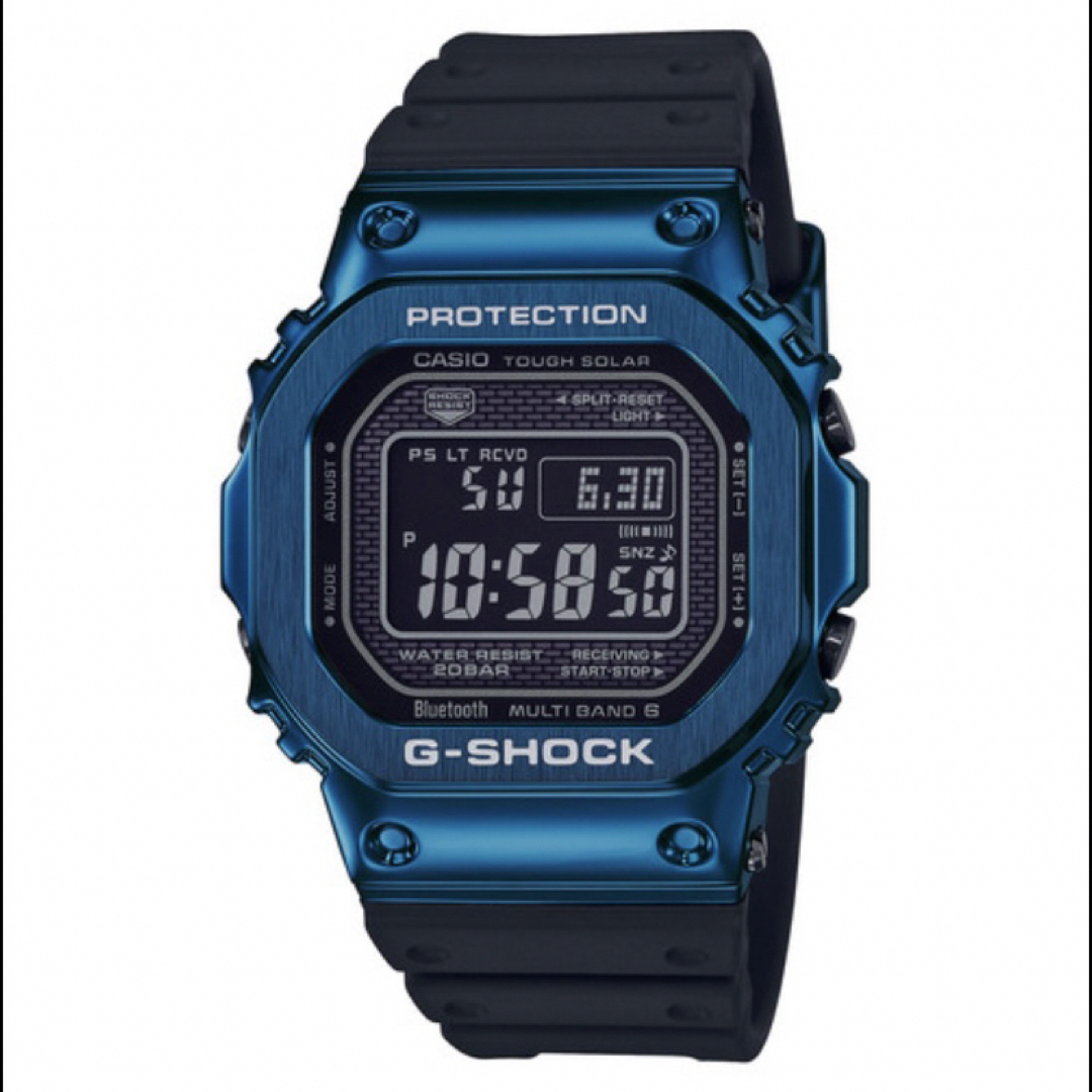 G-SHOCK(ジーショック)の美品 Gショック GMW-B5000G-2JF（ブルー） メンズの時計(腕時計(デジタル))の商品写真