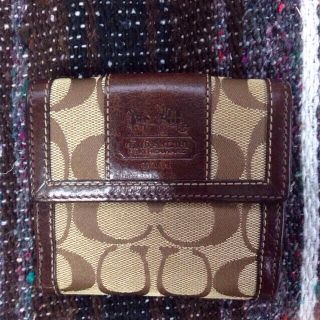 コーチ(COACH)のCOACHの二つ折りサイフ  値下げ(財布)