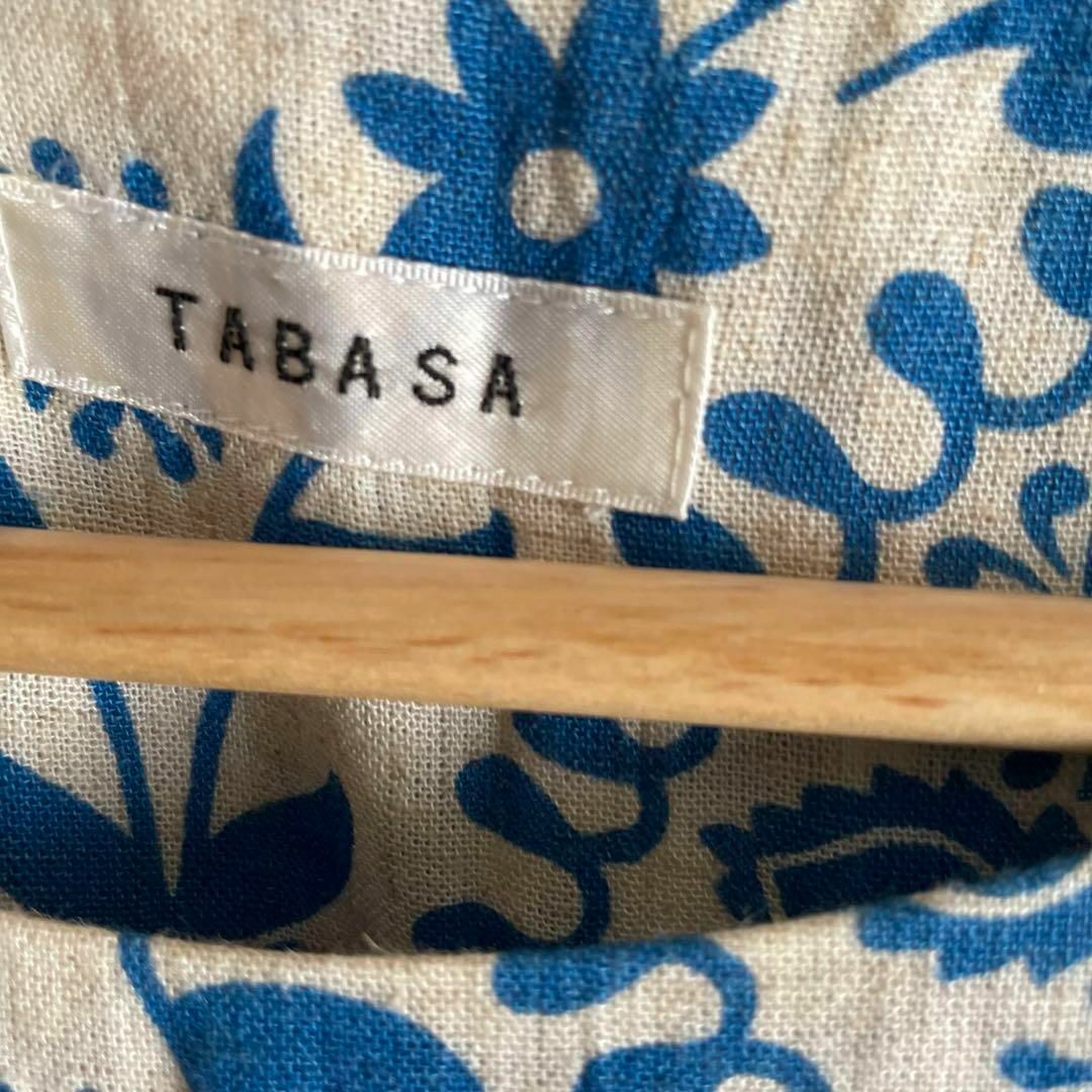 TABASA - 82 タバサ TABASA 花柄 ワンピース トップス ブラウス