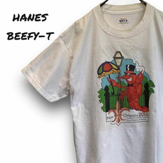 90年代ランク90年代 ヘインズ Hanes BEEFY-T プリントTシャツ USA製 メンズL ヴィンテージ /eaa338468