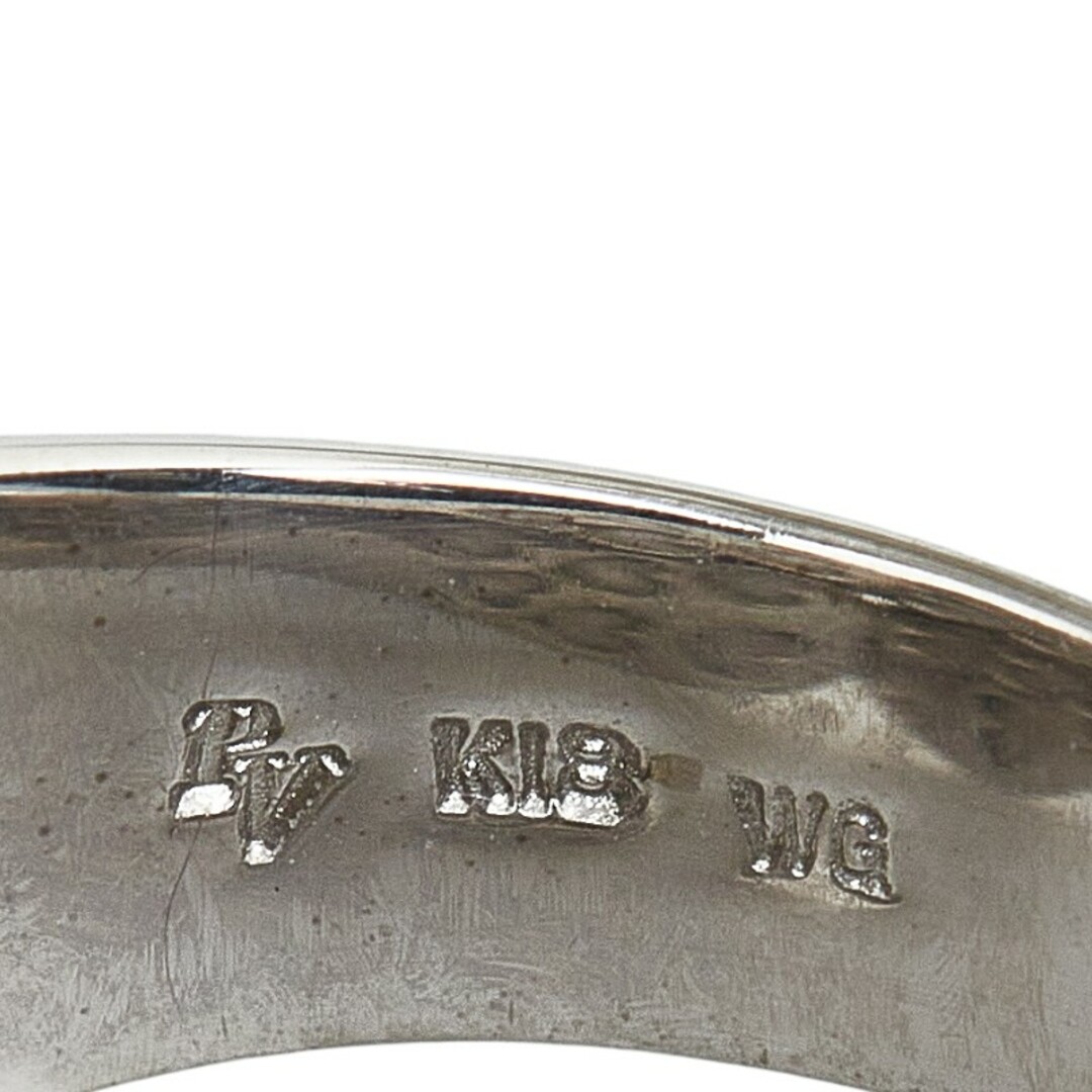 PonteVecchio(ポンテヴェキオ)のK18WG ホワイトゴールド リング 指輪 ダイヤ 1.02ct ブラックダイヤ 1.10ct 【1-0131851】 レディースのアクセサリー(リング(指輪))の商品写真