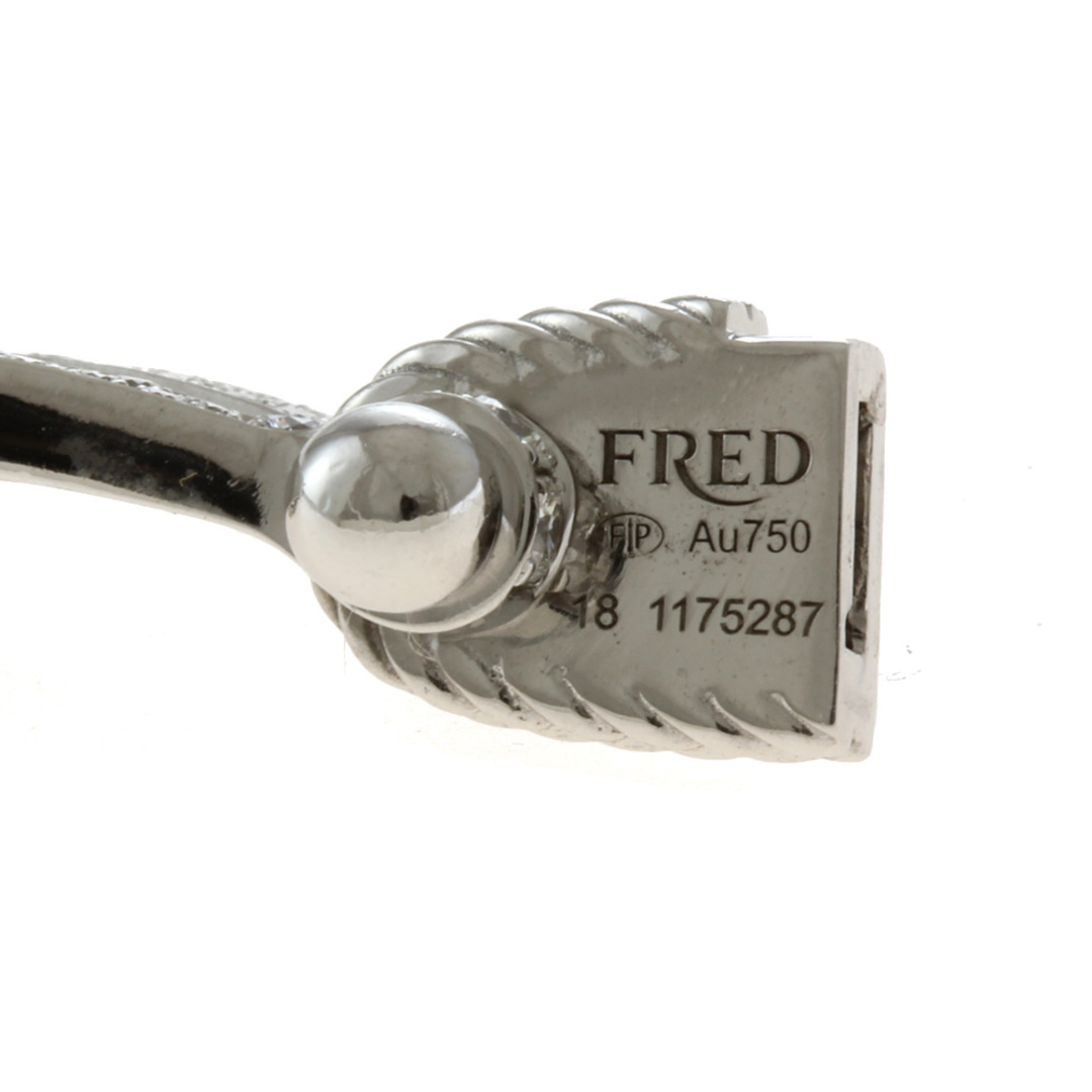 FRED(フレッド)のフレッド フォース10 ブレスレット 18金 K18ホワイトゴールド ダイヤモンド レディース FRED 中古 レディースのアクセサリー(ブレスレット/バングル)の商品写真