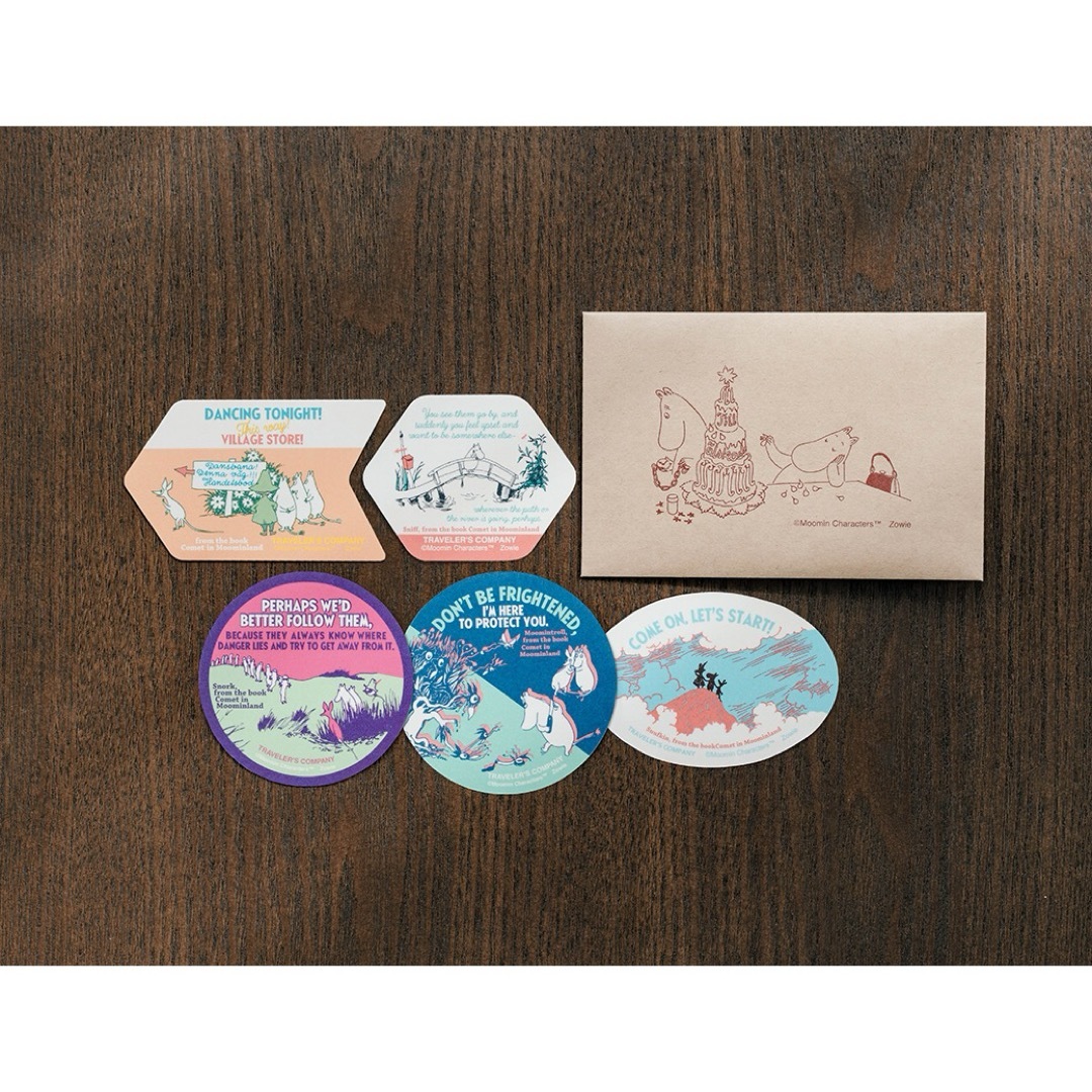 TRAVELER´S COMPANY トラベラーズノート セット ムーミン/彗星 TRAVELER´S COMPANY トラベラーズノート セット ムーミン/彗星