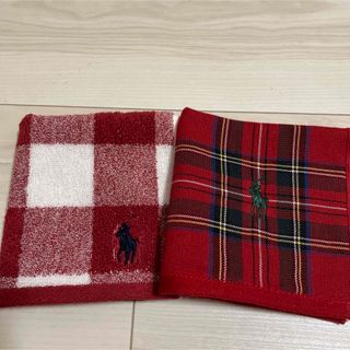 ラルフローレン(Ralph Lauren)の2点セット　専用新品⭐︎ラルフ　タオル　ハンカチ　セット(ハンカチ)