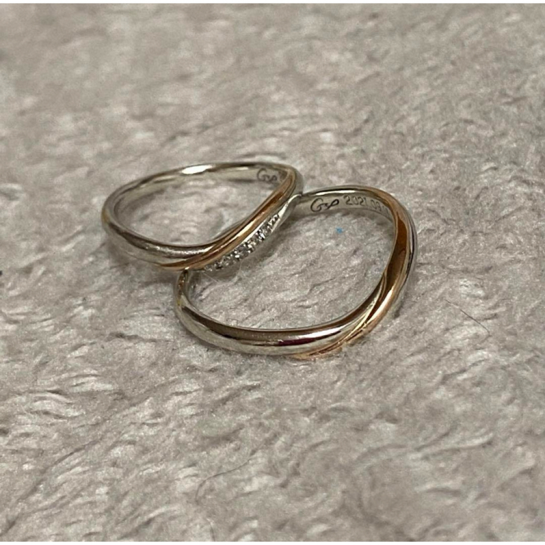 永久保証付き　ケイウノ　結婚指輪 レディースのアクセサリー(リング(指輪))の商品写真