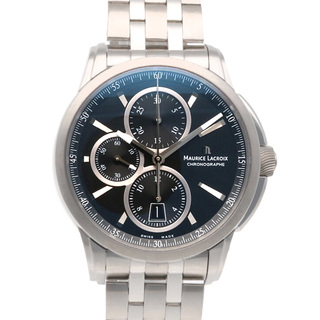 モーリスラクロア(MAURICE LACROIX)のモーリスラクロア ポントス 腕時計 時計 ステンレススチール PT6178/88 自動巻き メンズ 1年保証 MAURICE LACROIX 中古(腕時計(アナログ))