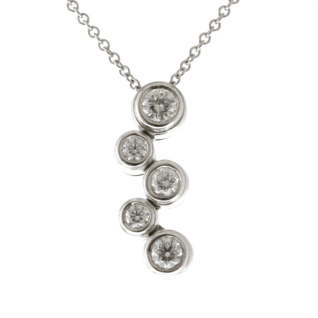 Tiffany & Co. - ティファニー バブル ネックレス Pt950プラチナ ダイヤモンド レディース TIFFANY&Co. 中古